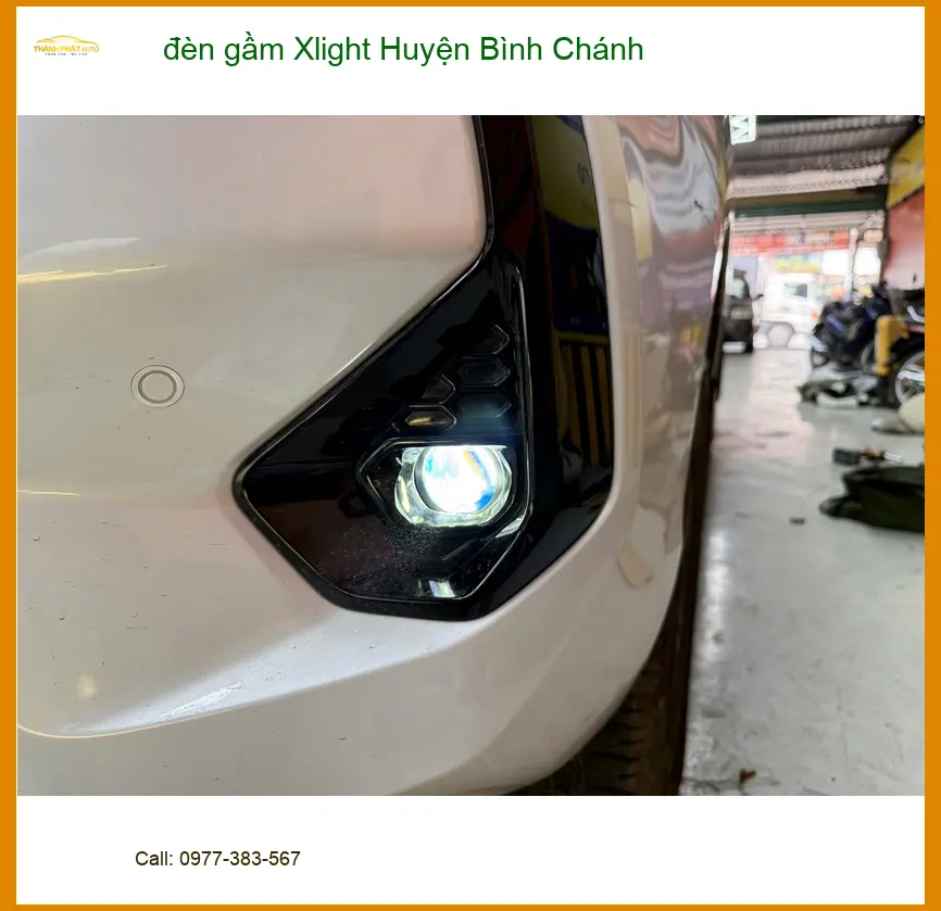 Trung Tâm Độ Đèn Ô Tô đèn gầm Xlight Huyện Bình Chánh - Lắp Đặt Uy Tín TPHCM