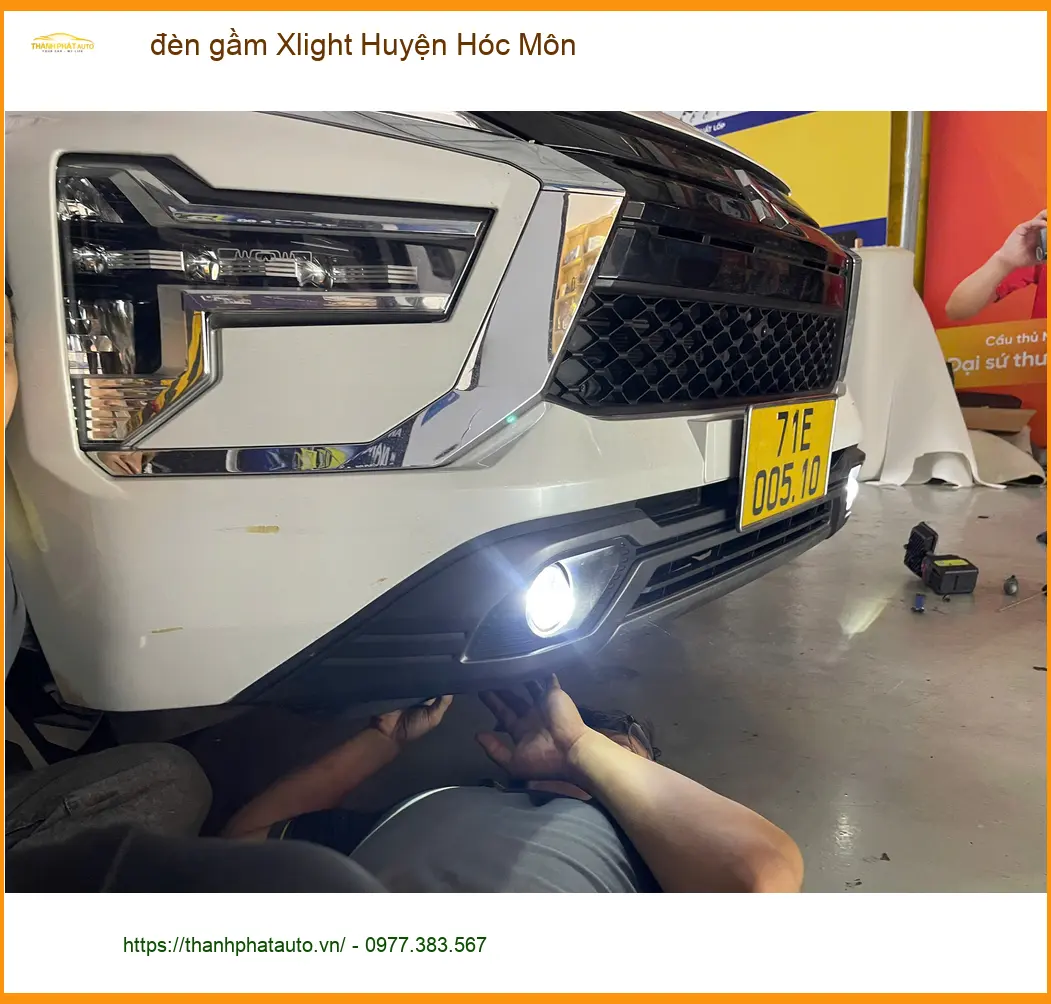 Địa Chỉ Nâng Cấp Độ Đèn Ô Tô đèn gầm Xlight Huyện Hóc Môn - Giá Tốt TPHCM ảnh thực tế 2