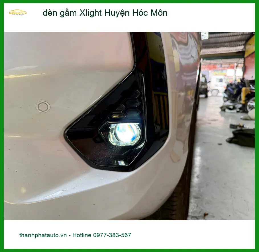 Địa Chỉ Nâng Cấp Độ Đèn Ô Tô đèn gầm Xlight Huyện Hóc Môn - Giá Tốt TPHCM ảnh thực tế 3