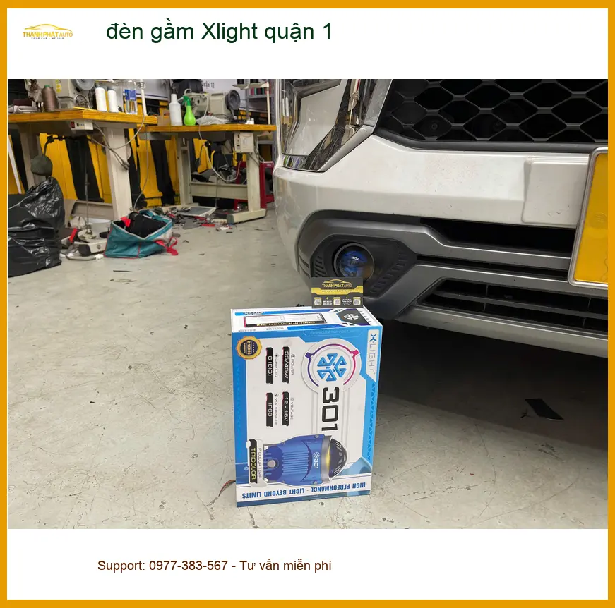 Cửa Hàng Độ Đèn Ô Tô đèn gầm Xlight quận 1 - Lắp Đặt Uy Tín TPHCM ảnh thực tế 2