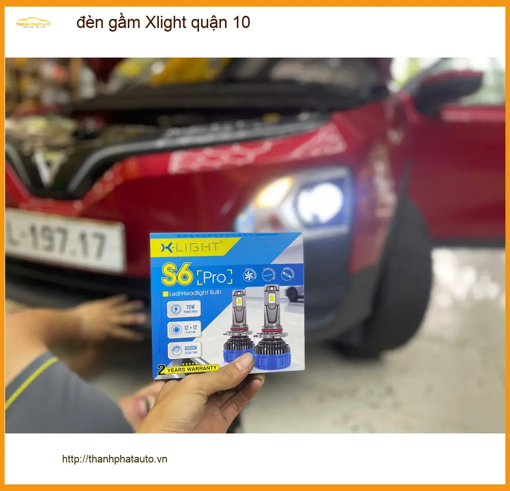 Trung Tâm Độ Đèn Ô Tô đèn gầm Xlight quận 10 - Lắp Đặt Uy Tín TPHCM ảnh thực tế 3