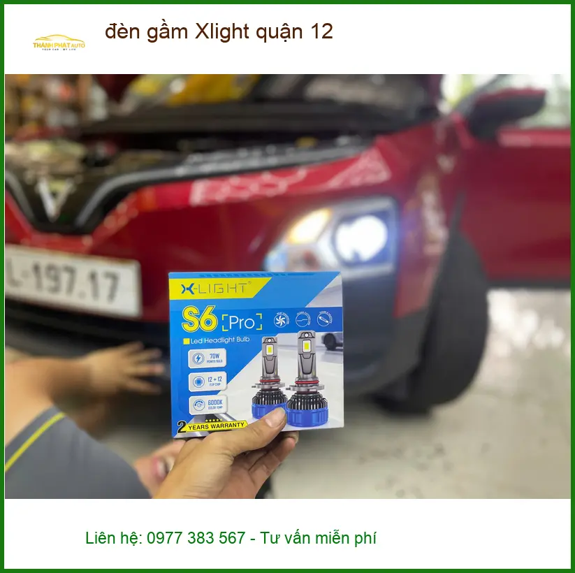 Trung Tâm Độ Đèn Ô Tô đèn gầm Xlight quận 12 - Nâng Cấp Chính Hãng