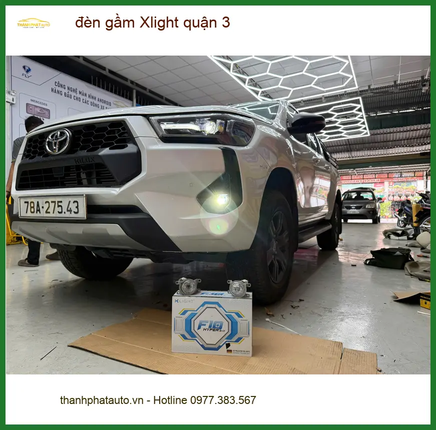 Trung Tâm Lắp Độ Đèn Ô Tô đèn gầm Xlight quận 3 - Nâng Cấp Chính Hãng