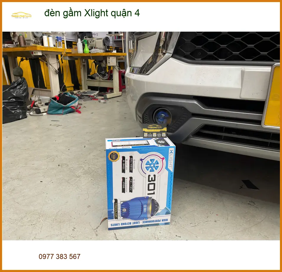 Trung Tâm Lắp Độ Đèn Ô Tô đèn gầm Xlight quận 4 - Nâng Cấp Chính Hãng ảnh thực tế 2