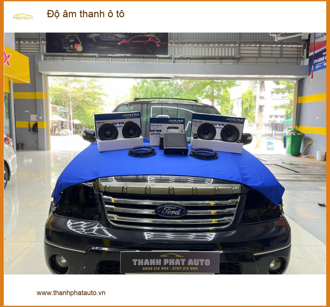 Anh Phong nâng cấp âm thanh xe Hyundai Santa Fe tại Quận 2 ảnh thực tế 2