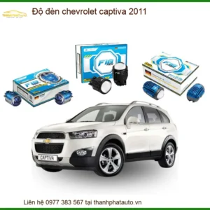Độ đèn chevrolet captiva 2011