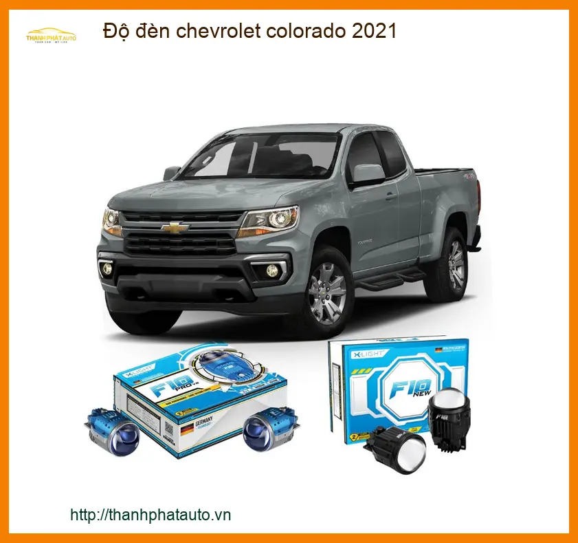Độ đèn Chevrolet Colorado 2021 - Địa Chỉ Lắp Đặt Chính Hãng Uy Tín TPHCM
