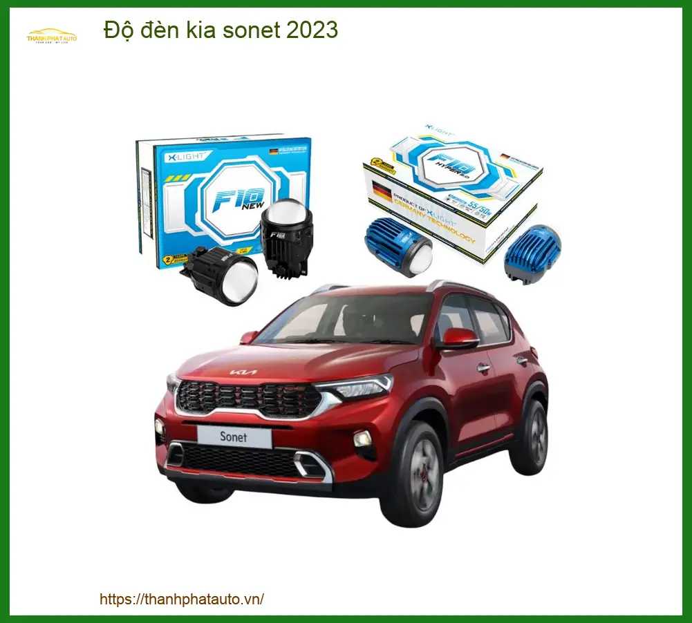 Dịch Vụ Độ Đèn Bi LED Tăng Sáng Kia Sonet 2023 - Địa Chỉ Lắp Đặt Chính Hãng TPHCM