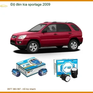 Độ đèn Kia Sportage 2009 - Trung Tâm Nâng Cấp Uy Tín TPHCM