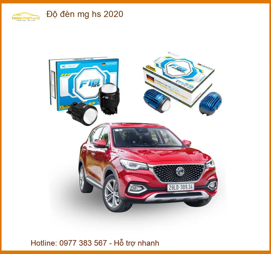 Độ Đèn MG HS 2020 - Trung Tâm Lắp Đặt Chính Hãng Giá Tốt TPHCM