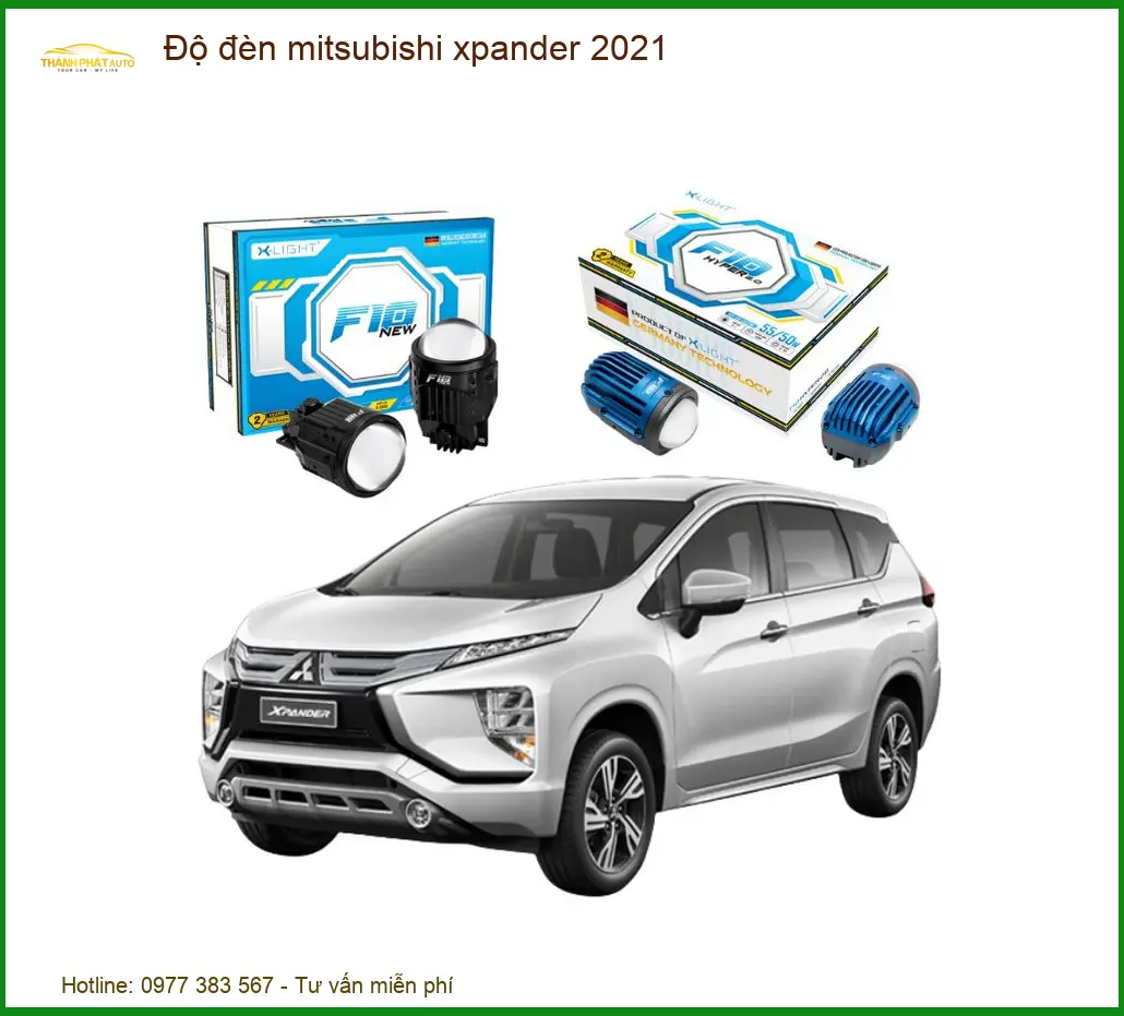 Độ đèn Mitsubishi Xpander 2021 - Trung Tâm Lắp Đặt Đèn Uy Tín Chính Hãng TPHCM