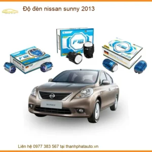 Độ Đèn Nissan Sunny 2013 - Địa Chỉ Nâng Cấp Đèn Chính Hãng Giá Tốt TPHCM