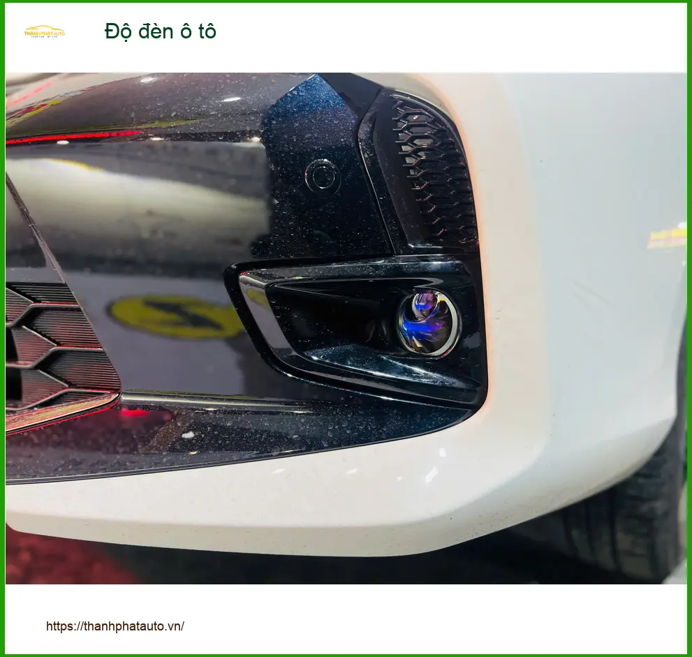 Anh Tùng độ đèn ô tô Honda CRV để cải thiện tầm nhìn ban đêm tại Quận 9 ảnh thực tế 3
