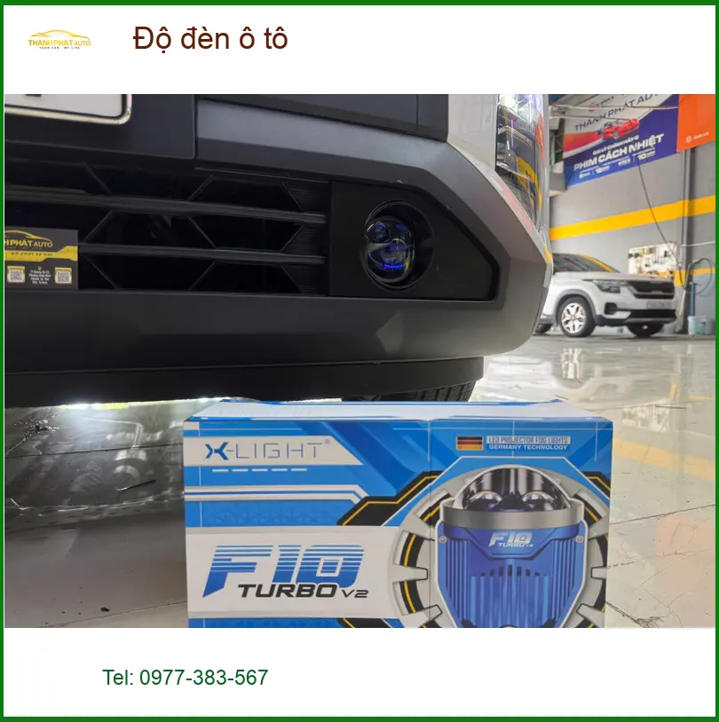 Anh Minh độ đèn ô tô Hyundai Accent tại Quận Bình Thạnh do đèn zin yếu ảnh thực tế 2