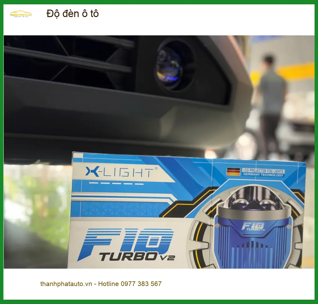 Anh Minh độ đèn ô tô Hyundai Accent tại Quận Bình Thạnh do đèn zin yếu ảnh thực tế 4