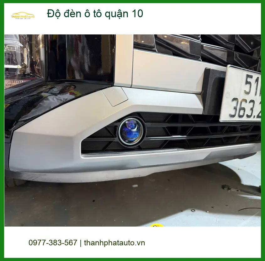 Trung Tâm Độ Đèn Ô Tô đèn ô tô quận 10 - Lắp Đặt Uy Tín TPHCM ảnh thực tế 2