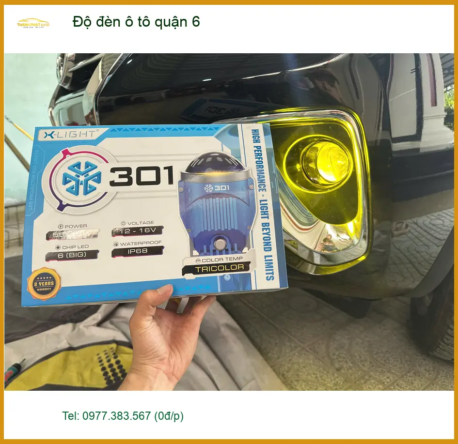 Trung Tâm Độ Đèn Ô Tô đèn ô tô quận 6 - Lắp Đặt Uy Tín TPHCM ảnh thực tế 2