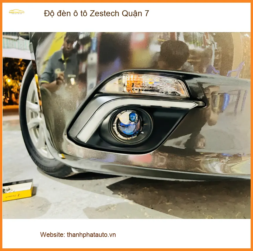 Trung Tâm Lắp Đặt Độ Đèn Ô Tô đèn ô tô Zestech Quận 7 - Nâng Cấp Chính Hãng ảnh thực tế 3