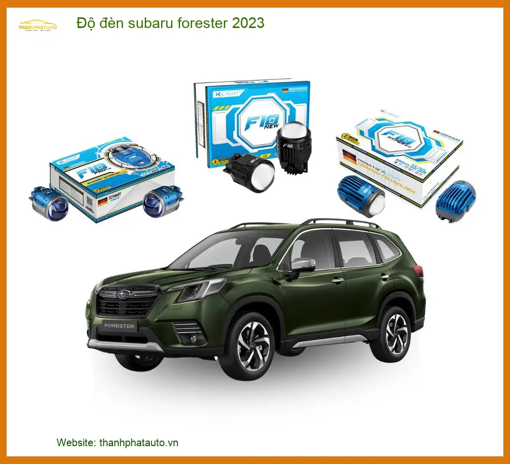 Độ Đèn Subaru Forester 2023 - Địa Chỉ Lắp Đặt Uy Tín TPHCM