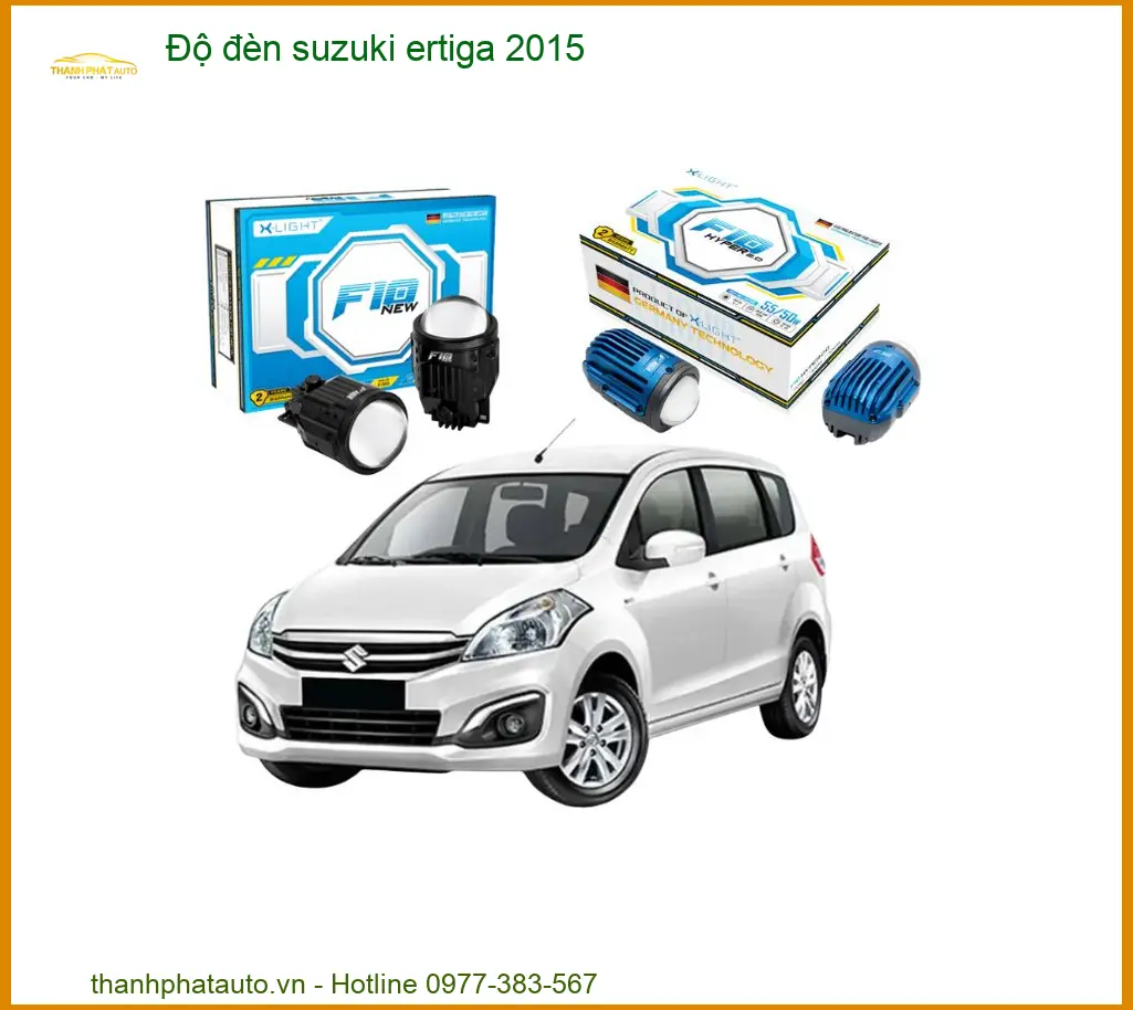 Dịch Vụ Độ Đèn Suzuki Ertiga 2015 - Địa Chỉ Độ Đèn Chuyên Nghiệp Giá Tốt TPHCM