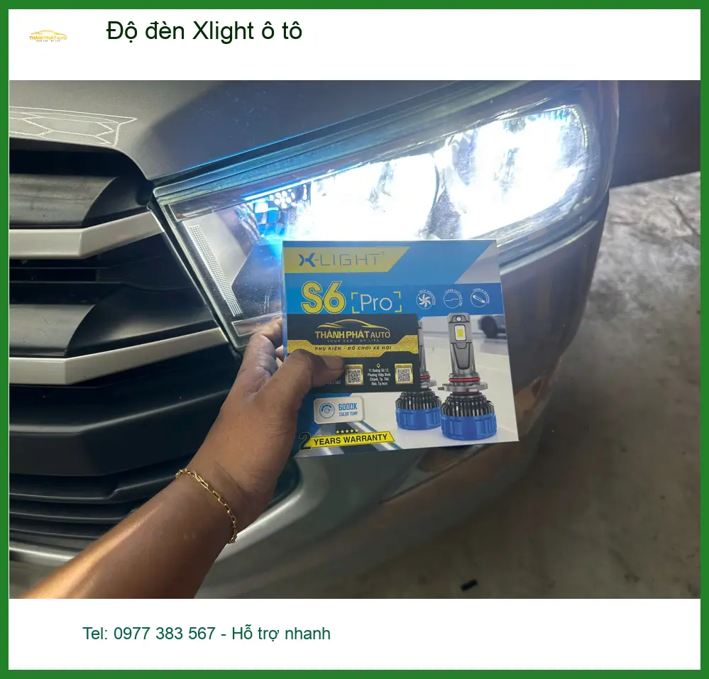 Chú Huy nâng cấp đèn Xlight ô tô cho Mazda CX-5 tại Quận Gò Vấp ảnh thực tế 2