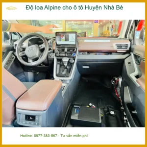 Trung Tâm Độ Loa Ô Tô loa Alpine cho ô tô Huyện Nhà Bè - Lắp Đặt Uy Tín TPHCM - Ảnh 2