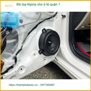 Trung Tâm Độ Loa Ô Tô loa Alpine cho ô tô quận 1 - Nâng Cấp Chính Hãng - Ảnh 2