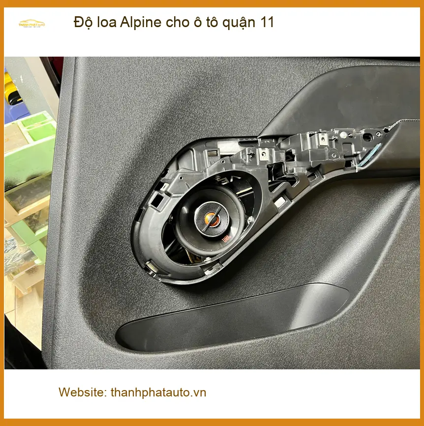 Trung Tâm Độ Loa Ô Tô loa Alpine cho ô tô quận 11 - Nâng Cấp Chính Hãng ảnh thực tế 2