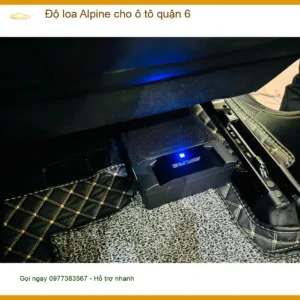 Trung Tâm Độ Loa Ô Tô loa Alpine cho ô tô quận 6 - Nâng Cấp Chính Hãng