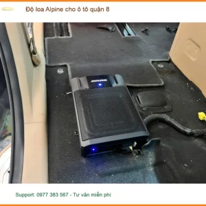 Trung Tâm Độ Loa Ô Tô loa Alpine cho ô tô quận 8 - Thi Công Chuyên Nghiệp