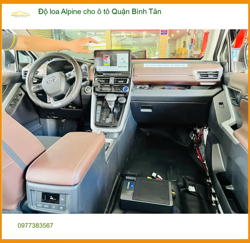 Nơi Độ Loa Ô Tô loa Alpine cho ô tô Quận Bình Tân - Giá Tốt TPHCM ảnh thực tế 2