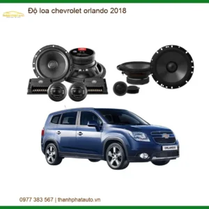 Độ Loa Chevrolet Orlando 2018 - Địa Chỉ Nâng Cấp Loa Uy Tín Giá Tốt TPHCM