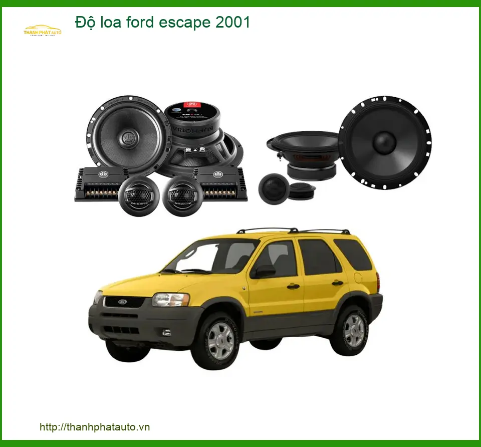 Độ loa Ford Escape 2001 - Địa Chỉ Nâng Cấp Âm Thanh Xe Hơi Chính Hãng TPHCM