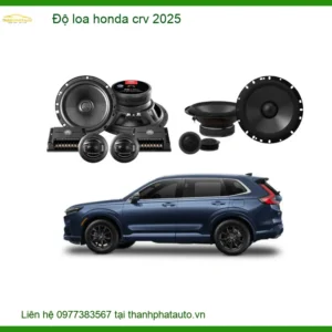 Gói Độ Loa Cao Cấp Cho Honda CRV - Trung Tâm Lắp Đặt Chính Hãng TPHCM