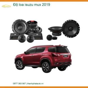 Độ Loa Isuzu Mu-X 2019 - Trung Tâm Nâng Cấp Loa Xe Hơi Cao Cấp Giá Tốt TPHCM