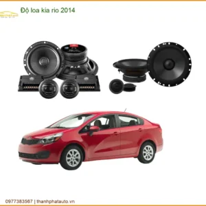Độ Loa Sub Hơi Kia Rio 2014 - Địa Chỉ Lắp Đặt Uy Tín Chính Hãng TPHCM