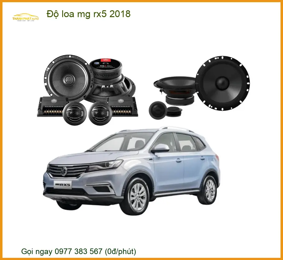 Độ Loa MG RX5 2018 - Trung Tâm Nâng Cấp Độ Loa Chính Hãng Uy Tín TPHCM