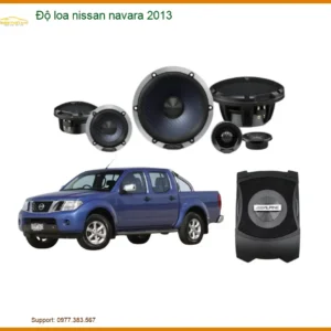 Độ Loa Nissan Navara 2013 - Trung Tâm Nâng Cấp Loa Chính Hãng TPHCM