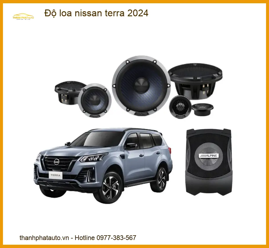 Độ loa nissan terra 2024