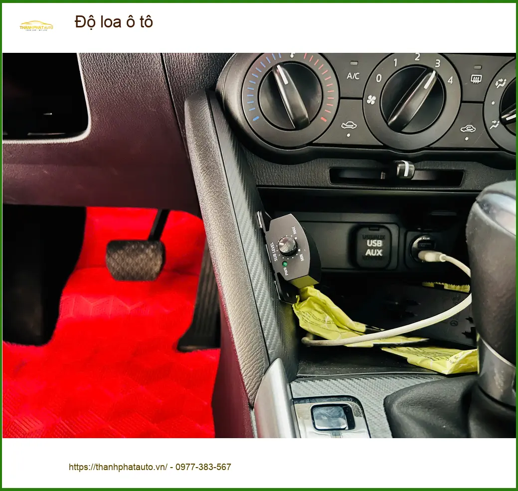Anh Dũng độ loa ô tô cho Suzuki Swift tại Quận Thủ Đức nghe nhạc hay hơn.