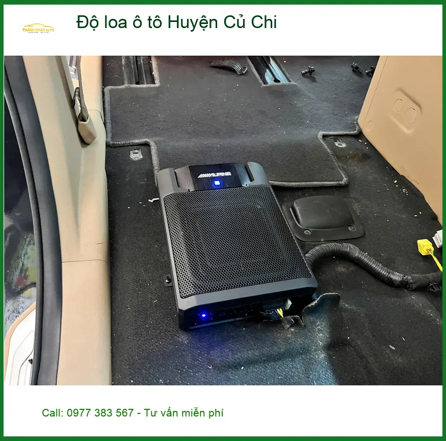 Địa Chỉ Nâng Cấp Độ Loa Ô Tô loa ô tô Huyện Củ Chi - Lắp Đặt Uy Tín TPHCM