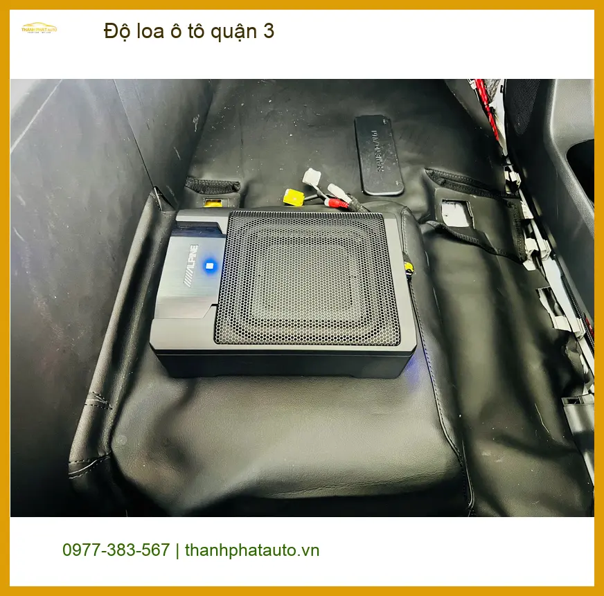 Đơn Vị Thi Công Độ Loa Ô Tô loa ô tô tại Quận 3 - Lắp Đặt Uy Tín TPHCM ảnh thực tế 3