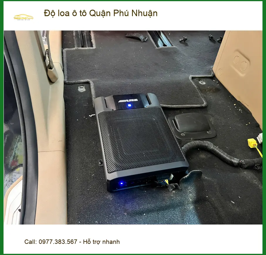 Trung Tâm Độ Loa Ô Tô loa ô tô Quận Phú Nhuận - Lắp Đặt Uy Tín TPHCM