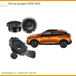 Độ loa ô tô Peugeot 2008 2025 - Nâng Cấp Âm Thanh Chính Hãng TPHCM