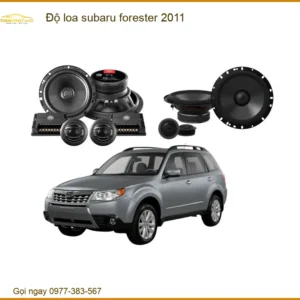 Độ Loa Sub Subaru Forester 2011 - Địa Chỉ Lắp Đặt Uy Tín Giá Tốt TPHCM