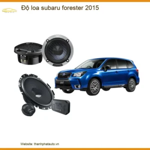 Độ Loa Sub Subaru Forester 2015 - Trung Tâm Nâng Cấp Loa Uy Tín TPHCM