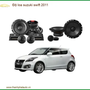Nâng Cấp Âm Thanh Loa Suzuki Swift 2011 - Địa Chỉ Lắp Đặt Chính Hãng TPHCM