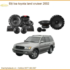 Độ Loa Toyota Land Cruiser 2002 - Trung Tâm Nâng Cấp Âm Thanh Uy Tín TPHCM