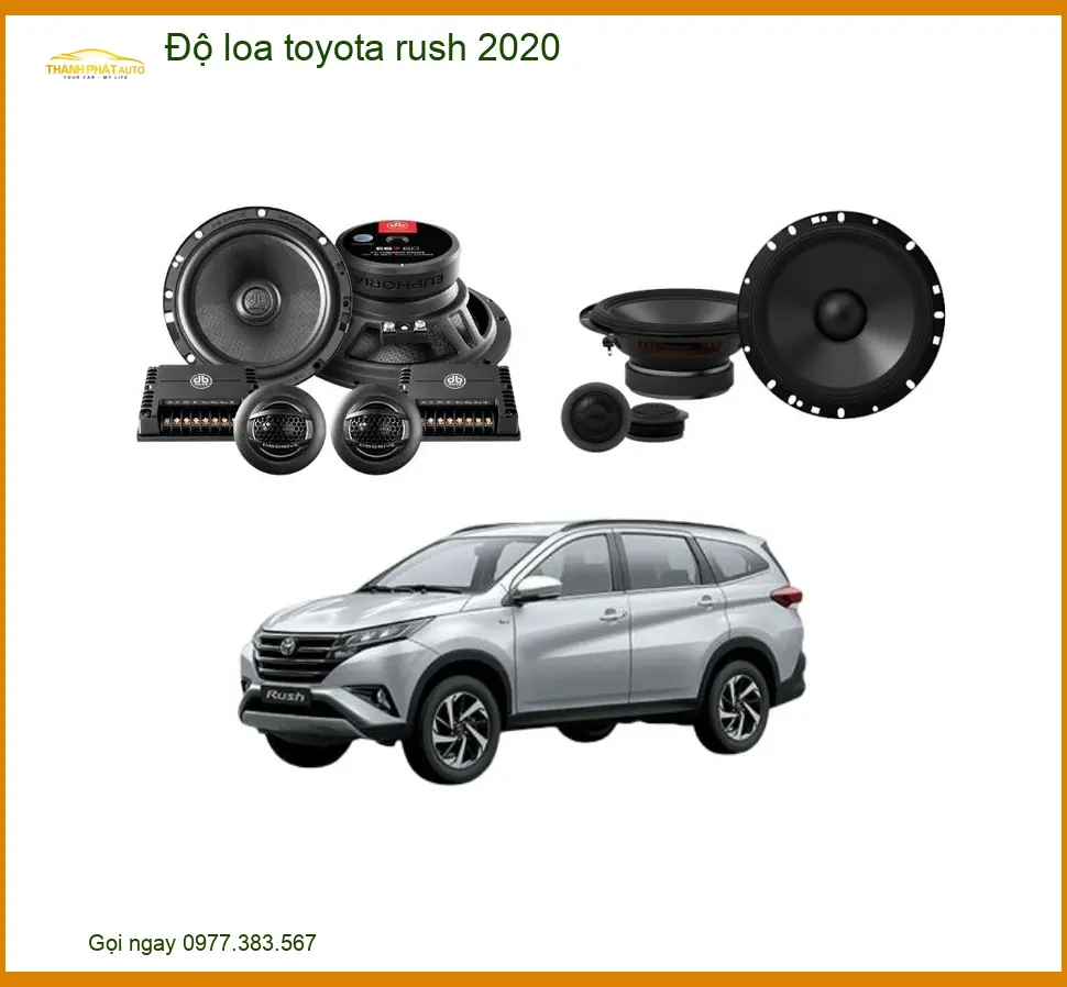 Độ Loa Toyota Rush 2020 - Nơi Gắn Uy Tín TPHCM