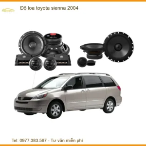 Độ Loa Toyota Sienna 2004 - Trung Tâm Nâng Cấp Loa Xe Hơi Cao Cấp TPHCM